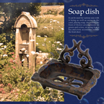 アンティーク調　ソープディッシュ