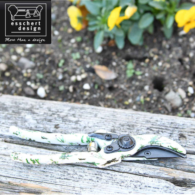 Esschert Design 剪定はさみ ハーブ バイパスタイプ 芝生のことならバロネスダイレクト