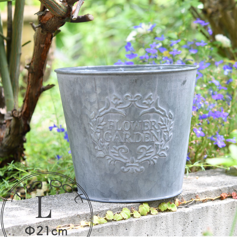 GREENHOUSE ブリキマンポット L 2786-A-RD レッド Lz6izV0Clj, 花、ガーデニング -  centralcampo.com.br