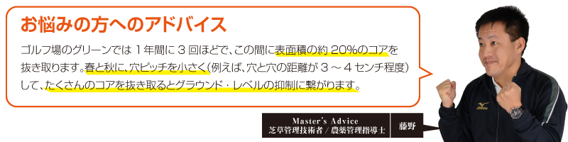 グラウンド レベルの上昇を少なくする３つの方法 芝生のことならバロネスダイレクト